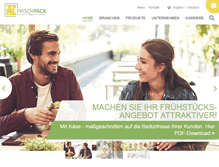 Tablet Screenshot of frischpack.de